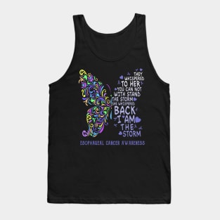 esophageal cancer butterfly i am the storm Tank Top